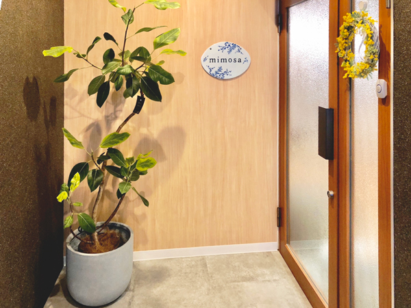 店舗入り口の様子