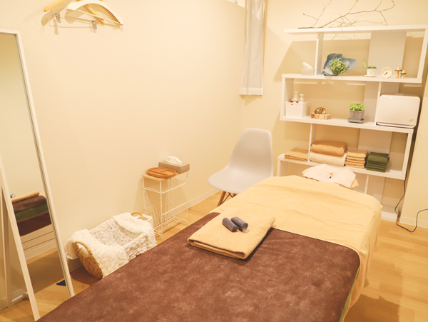 ボディメニュー施術部屋